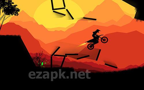 Sunset bike racer: Motocross