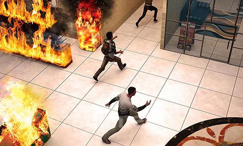 Fire escape story 3D