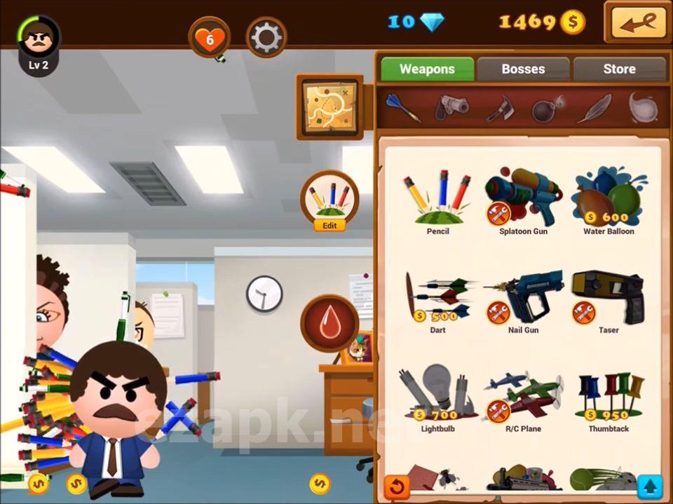 Beat the Boss 4: Stress-Relief Game. Hit the buddy