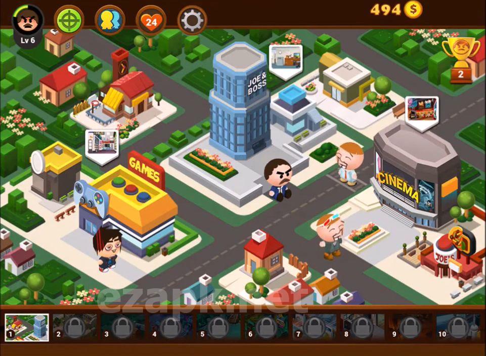 Beat the Boss 4: Stress-Relief Game. Hit the buddy