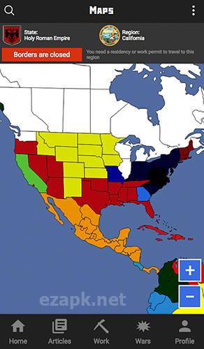 Rival regions: World strategy of war and politics