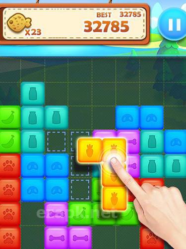 Pet block puzzle: Puzzle mania