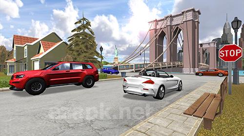 Car driving simulator: NY