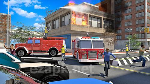 Fire truck simulator 2019