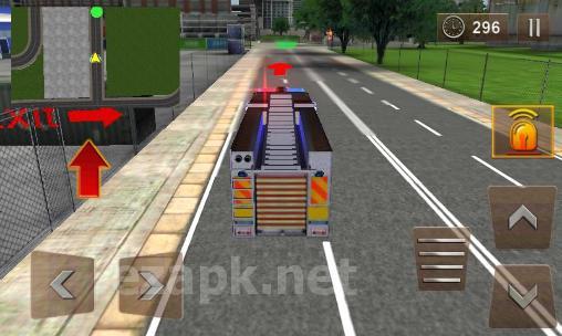 Firefighter 3D: The city hero
