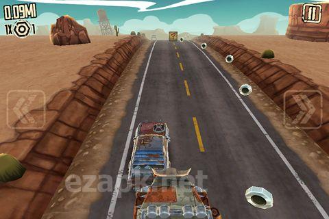 Mad road driver