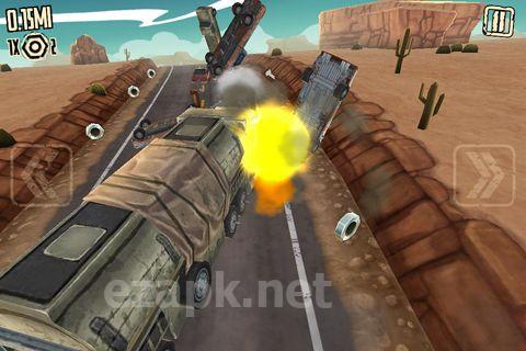 Mad road driver