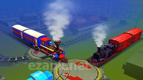 Train station conductor 3D