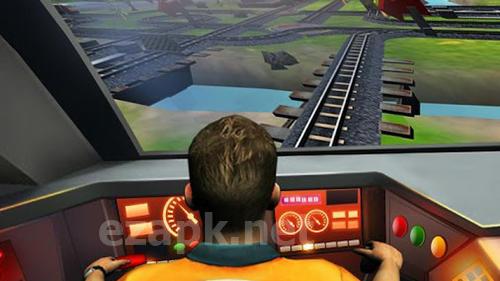Train station conductor 3D