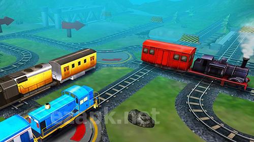 Train station conductor 3D
