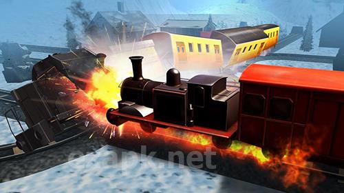 Train station conductor 3D