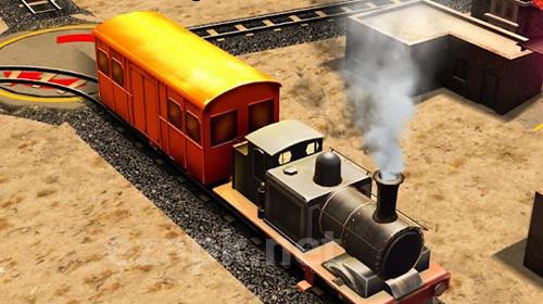 Train station conductor 3D