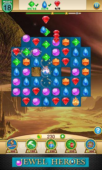 Jewel heroes: Match diamonds