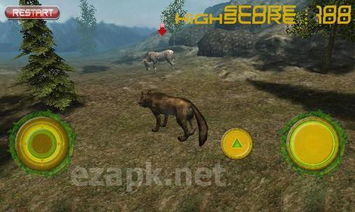 Real wolf simulator