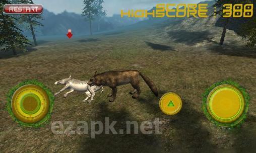 Real wolf simulator