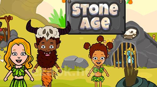 My stone age town: Jurassic caveman games for kids