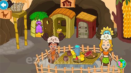 My stone age town: Jurassic caveman games for kids