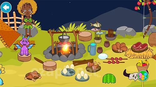 My stone age town: Jurassic caveman games for kids