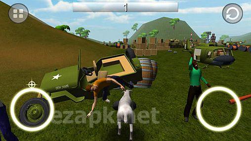 Goat rampage
