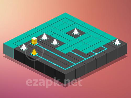 Maze light: Power line puzzle