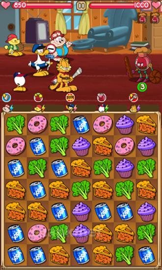 Garfield's epic food fight