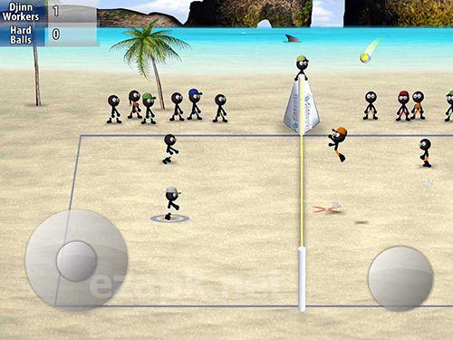 Stickman volleyball