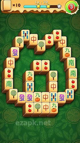 Classic mahjong fruit