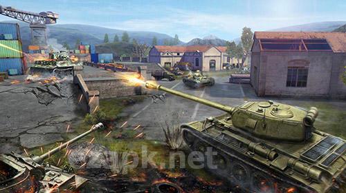 Tank combat: Team force