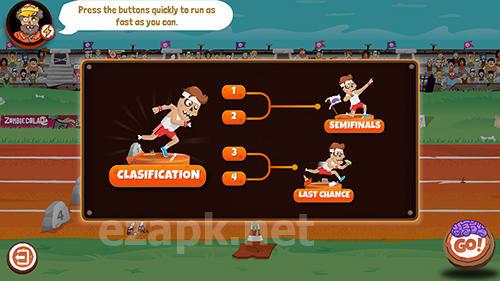 Zombies Olympics games: Rio 2016