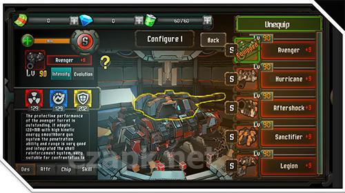 Sci-fi panzer battle: War of DIY tank