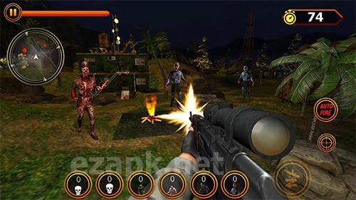 Zombie sniper counter shooter: Last man survival