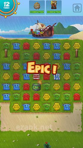 Totem rush: Match 3 game