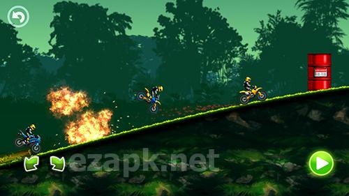 Jungle motocross kids racing