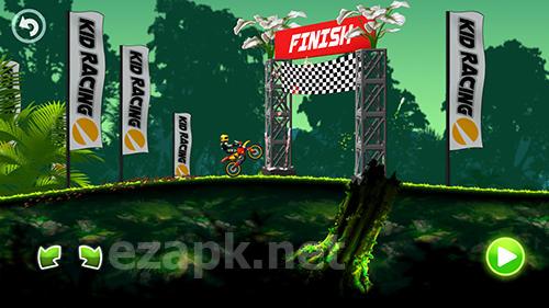 Jungle motocross kids racing