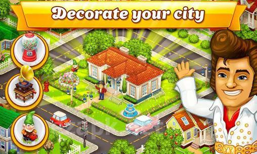 Cartoon city: Farm to village