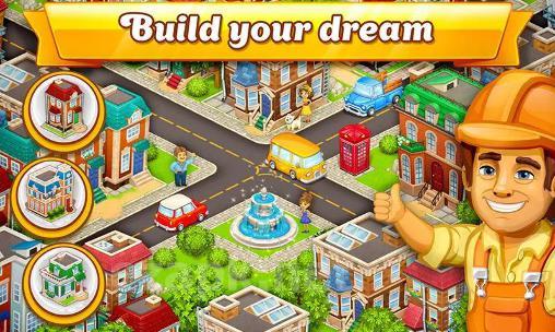 Cartoon city: Farm to village