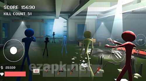 Stickman combat pixel edition