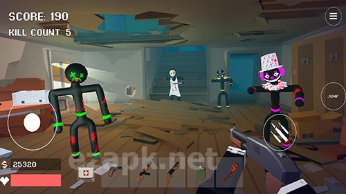 Stickman combat pixel edition