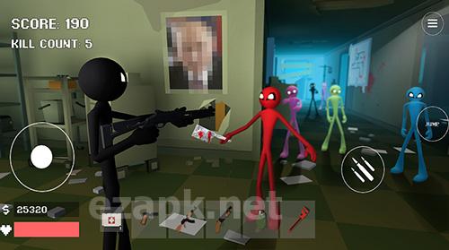 Stickman combat pixel edition