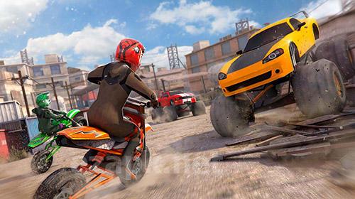 Free motor bike racing: Fast offroad driving game