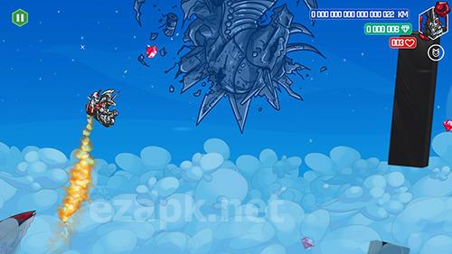 Deadly unicorn jetpack challenge