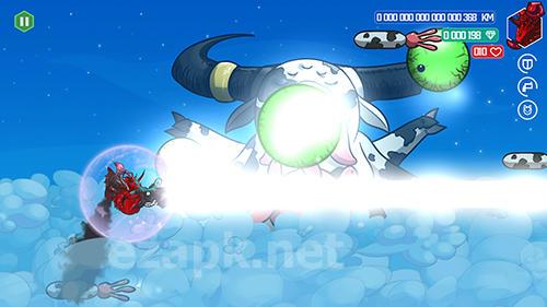 Deadly unicorn jetpack challenge