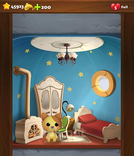 Cat home design: Decorate cute magic kitty mansion