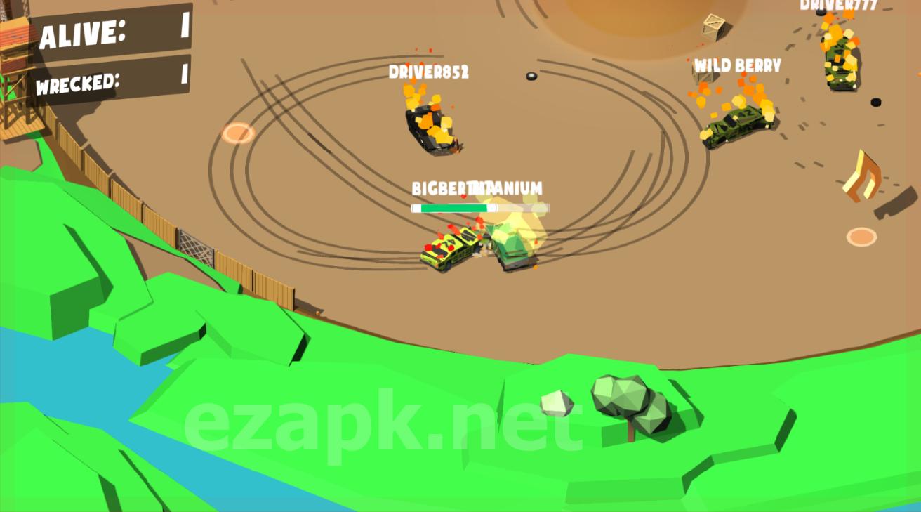 Demolition Derby .io - Car Destruction Simulator