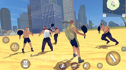 Battle royale simulator PvE