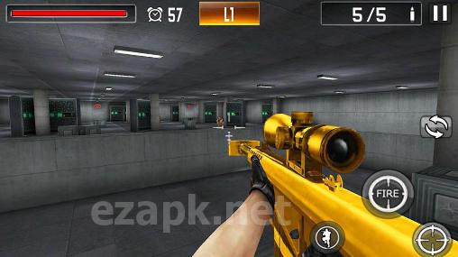 Shoot war: Professional striker
