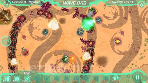 Tower defense zone