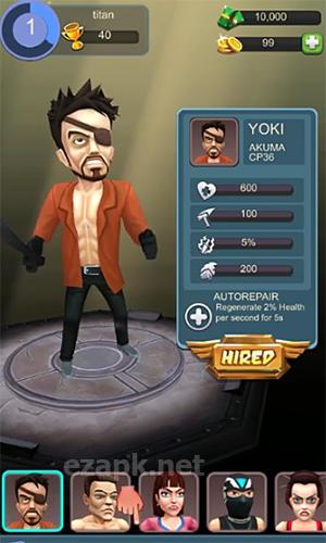 Gangster squad: Fighting game