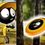 Stickman disc golf battle