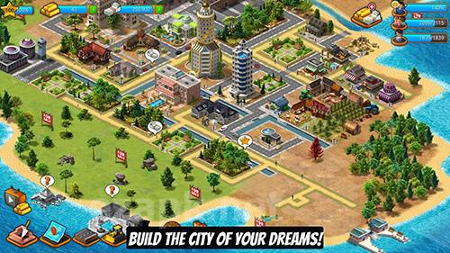 Paradise city island sim
